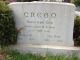 Remson Rich Crego (1920-1942), Stanley M. Crego (1883-1963) and Rita Crego (1883--1950) headstone