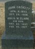 Sackett, John & wife Julia Clark Sackett
