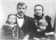 Edward & Annie Catherine Dowker (Sackett) Baylis with their sons, Edward & Robert, in 1899
 